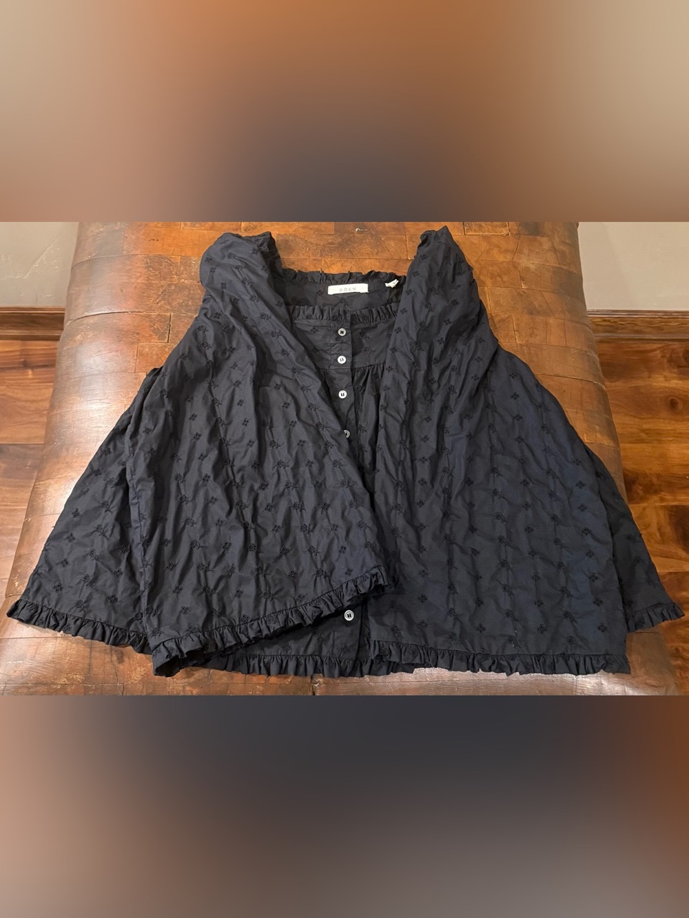 Doen black blouse